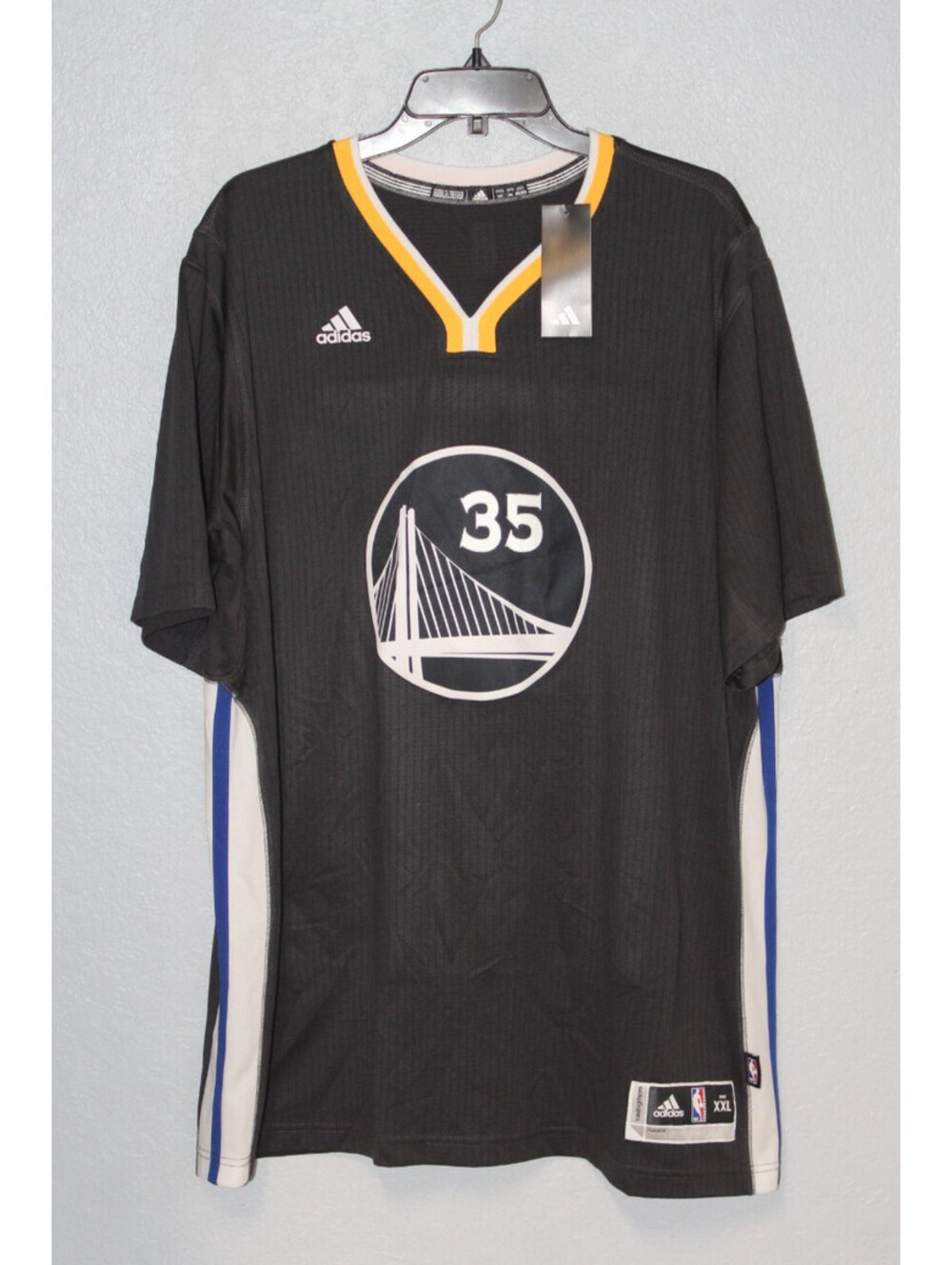 NEW Golden State Warriors Kevin Durant Jersey adidas NBA Swingman Alternate XL